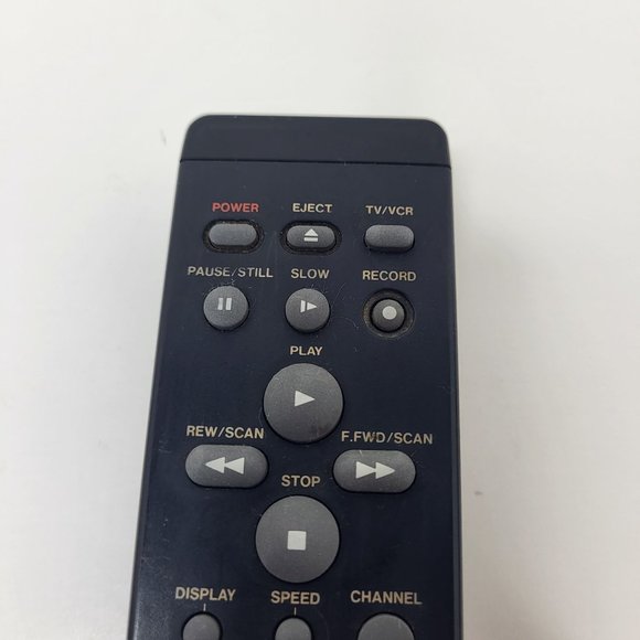 GE OEM VSQS1362 TV/VCR Remote‎ Control for VKFS0938 Cleaned &Tested - Picture 2 of 14